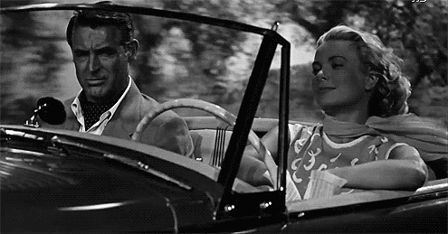 gracekelly-driving-vintage-car-animated-gif